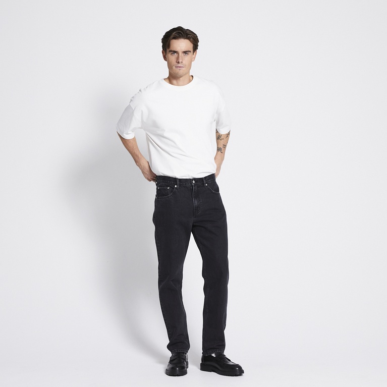 Tapered jeans "Pine" Black Used